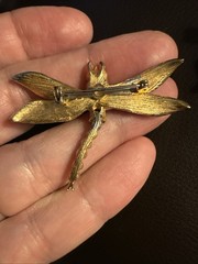 8 Vintage Miscellaneous Pins/Brooches- Scuffed Or Missing Stone/s. See Pictures