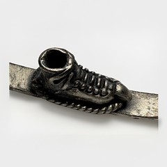 NEW & Vintage BEAU ski & shoe Charm Pendant 925 Silver 1950s-1970s