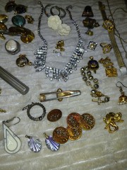Vintage Junk Jewelry Lot