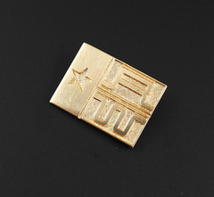 James Avery 1/20 14K Gold Filled Brooch Pin Womans Republican Party Jewelry Rare