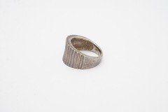 Vintage Sterling Silver 925 Ring Size 5.25 Textured