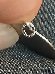 Vintage JMS Sterling Silver CONFIRMATION Charm/Pendant, 2.95g