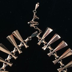 Vintage Renoir Copper Necklace Beautiful Condition