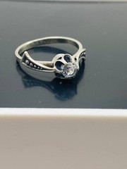 Old Ring Sterling Silver 925 Size 7.5