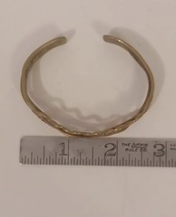 Brass And Copper Cuff Bracelet