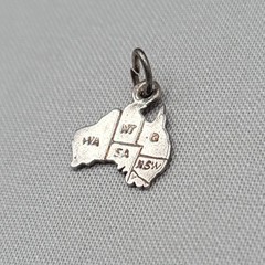 Vintage Sterling Silver Charm Australia Souvenir 1/2″