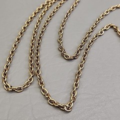 Vintage Celebrity Necklace Zodiac Round Pendant Antiqued Gold Tone Astrology 30″