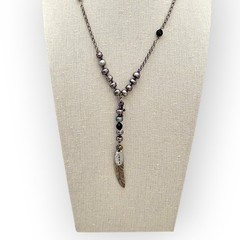 Lucky Brand Layered Y-Drop Necklace – Boho Faith & Love
