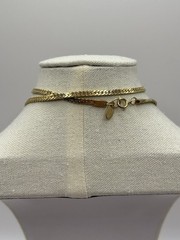 Medici Artistry Collection Gold Tone Tassel Pendant Necklace NWT 24” Vintage