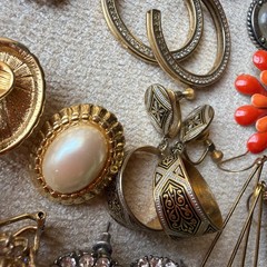 Mixed Jewelry lot of 26 Vintage and modern Estate Sale Find