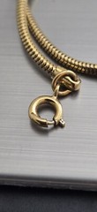 Vintage Artristry T.M Gold Tone Lariat Design Chain Collar Necklace