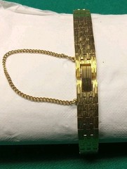Vintage Woman’s Watch Excelle 17 Jewels Working Excellent condition Gold Tone