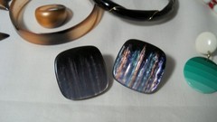 Lot of Vintage Now Acrylic Jewelry Necklaces Bangles Earrings