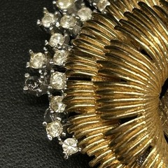 Lot Of 5 Vintage Brooches, Four With Missing Rhinestones & One With Broken Clasp
