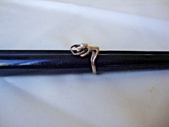 VINTAGE 1970-80s 3D DOGGIE STYLE COPULATION RING STERLING SILVER STAMP 925 SZ 5