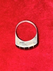 Vintage Sterling Silver Onyx Ring 6.5