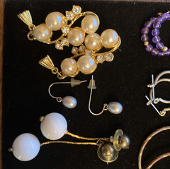 Vintage 21 PC. Earring Job LOT! 7-Clip-ons, 13-Pierced, 1-Pendant!