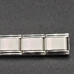 9mm Italian Charm Bracelet Stainless Steel Modular Links Red Pepper Bowling etc.