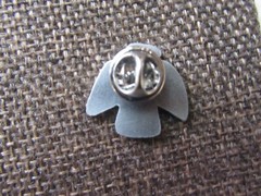 Tiny “Old Pawn” Thunderbird Silver South-Western Broach Jewelry