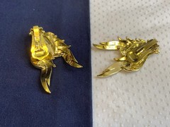 Vtg Clip-On Earring Lot Costume Jewelry Richelieu Lisner Monet Marvella Enamel