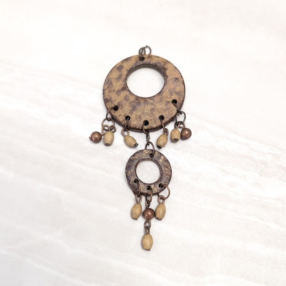 Vintage Pendant Extra Long Boho Style Dangle – No Chain Included