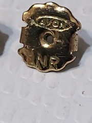 Vintage Avon N.A. Goldtone And Faux Pearl Earrings.
