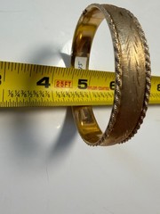 Vintage SOLID 14KT Gold Stamped 7″ Bracelet 25.4 Grams New Old Stock