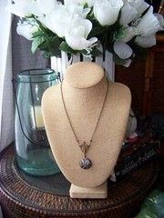 Art Nouveau Unique Lovely Lavalier Necklace
