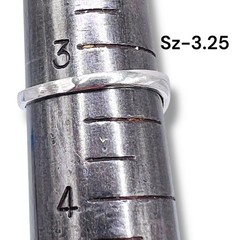 Initial Letter G Signet 925 Sterling Silver Child Baby Pinky Ring Size 3.25
