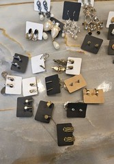 Big Lot Of Beautiful Vintage Earrings , 23 Pair, So Many Cameos And More