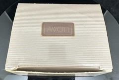 Vintage Avon Zebra Stripe Clip On Earrings Pink & Cream Acrylic 1.25″