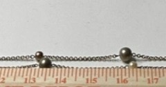 Vintage Elegant Pearl Chain Necklace 1980’s 1990’s