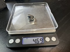 4.69g Vintage Sterling Silver 925 Niello Siam Wrap Thai Band Ring Size 6.5 M