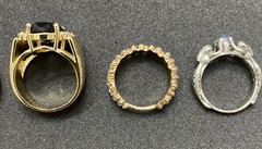 ✨Lot Of 6 Vintage To Now Beautiful Gemstone Estate Rings, All Size 9✨