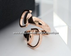 Sallys Quality 100% Copper Scarf Ring Saddle Buckles Brooch For Silk Scarves
