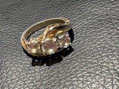 antique 3 diamond gold ring from the 1920’s era. Excellent collection! Size 6