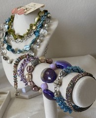 Mixed Lot of 27 Pieces Vintage to Modern Jewelry All Wearable