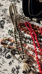 20 Vintage Retro MCM Beaded Necklace Various Colors