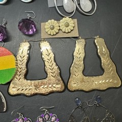 Vintage Beautiful Jewelry Earrings Lot Of 23, #5