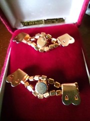 Vintage MIXED JEWELRY LOT EARRINGS,PIN,BRACELETS
