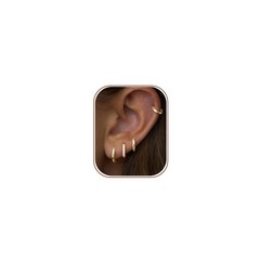 Gold Hoop Earrings for Women Trendy 14K Gold Plated Small Huggie Cartilage Hy…