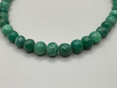 VINTAGE ESTATE 16” GRADUATED GREEN JADE/JADEITE BEADED NECKLACE 74 grams