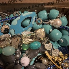 Vintage to Now Jewelry Lot, All Wearable Untested. No Junk. Box D9