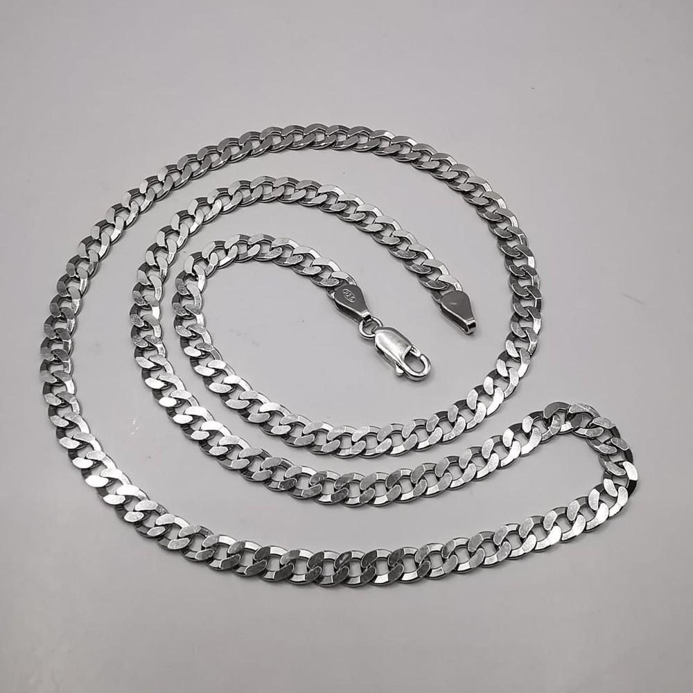 Vintage Beautiful Jewelry Chain Necklece,925 Sterling Silver,Signed , 18,46g