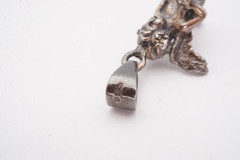 Vintage Mexico Sterling Silver 925 Cherub Pendant