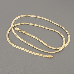 Vintage 14k Yellow Gold-Filled Necklace 18″ Liz Claiborne LC 2.5mm 4.8g