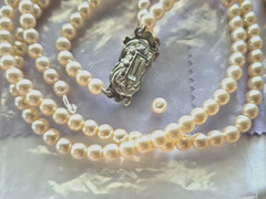 Vintage Jewelry LOT of 8 pearl bead necklaces Repair repurpose restring