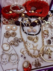Vintage Estate Costume Jewelry Lot ! TRIFARI , MONET and more!