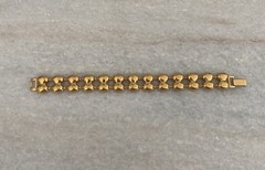 Beautiful Vintage Napier Gold Tone Bracelet