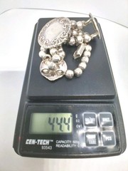 Vintage Sterling Silver 925 Mexico Bracelet 44.4g